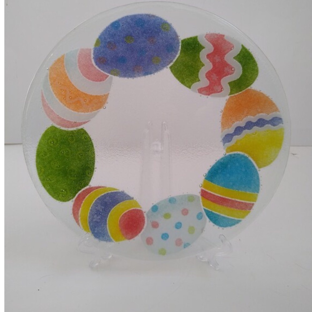 Beautiful Peggy Karr (RARE) Easter Egg Design 9”